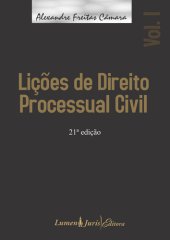 book Lições de Direito Processual Civil - Vol. I - 21 Ed. - 2011