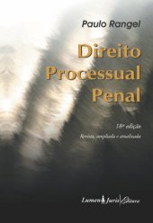 book Direito Processual Penal - 18 Ed. - 2010