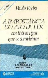 book A Importância do Ato de Ler