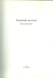 book Firentinske povijesti / Istorie fiorentine