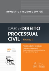 book Curso de Direito Processual Civil – Volume II, 50ª edição