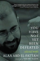 book You Have Not Yet Been Defeated: Selected Works 2011-2021