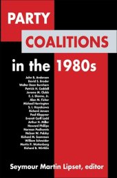 book Party Coalitions in the 1980s