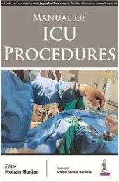 book Manual of ICU Procedures