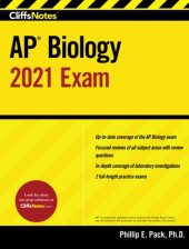 book CliffsNotes AP Biology 2021 Exam