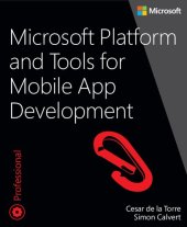 book Microsoft Platform and Tools for Mobile App Development