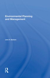 book Environmental Planning and Management