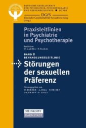 book Behandlungsleitlinie Störungen der sexuellen Präferenz: Diagnose, Therapie und Prognose