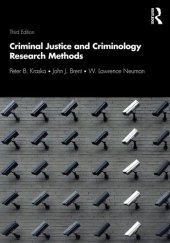 book Criminal Justice and Criminology Research Methods