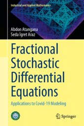 book Fractional Stochastic Differential Equations - Applications to Covid-19 Modeling