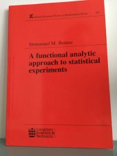 book A Functional Analytic Approach to Statistical Experiments