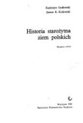 book Historia starożytna ziem polskich