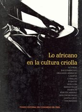 book Lo africano en la cultura criolla