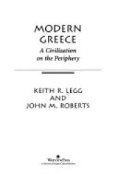 book Modern Greece: A Civilization On The Periphery