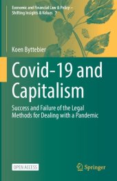 book Covid-19 And Capitalism: Success And Failure Of The Legal Methods For Dealing With A Pandemic