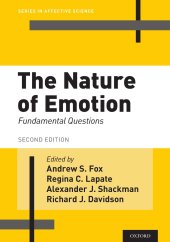 book The Nature of Emotion: Fundamental Questions