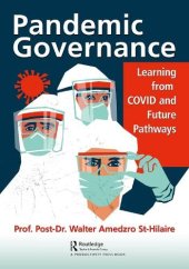 book Pandemic Governance: Learning from COVID and Future Pathways