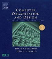 book Computer Organization and Design. The Hardware/Software Interface