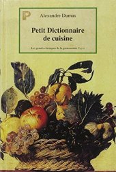 book Petit dictionnaire de cuisine