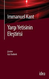 book Yargı Yetisinin Eleştirisi