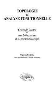 book Topologie et analyse fonctionnelle