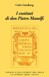 book I costituti di don Pietro Manelfi