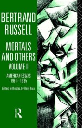 book Mortals and Others, Volume II: American Essays 1931-1935