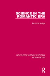 book Science in the Romantic Era