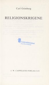 book Religionskrigene