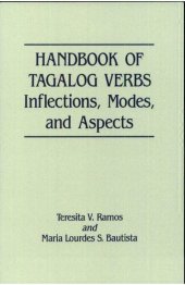 book Handbook of Tagalog Verbs: Inflections, Modes, and Aspects