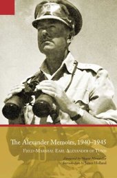 book Alexander Memoirs, 1940–1945