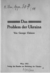 book Das Problem der Ukraina