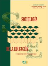 book Sociología de la educación. Corrientes contemporáneas