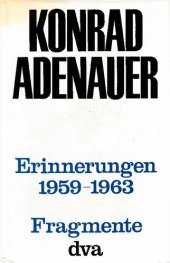 book Erinnerungen : 1959-1963