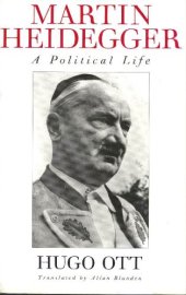 book Martin Heidegger: A Political Life