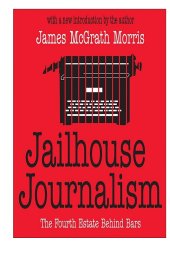 book Jailhouse Journalism: The Fourth Estate Behind Bars