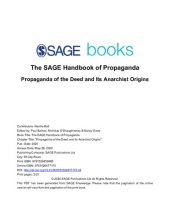 book The SAGE Handbook of Propaganda