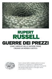 book Guerre dei prezzi. Come i mercati delle materie prime creano un mondo caotico