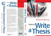 book How to Write a Thesis