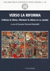 book Verso la Riforma. Criticare la Chiesa, riformare la Chiesa (XV-XVI secolo)