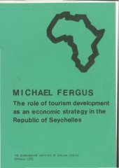 book The role of tourism development as an economic strategy in the Republic of Seychelles