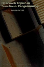 book Research Topics in Functional Programming