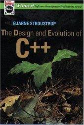 book The Design and Evolution of C++