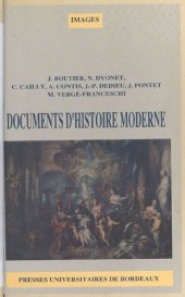 book Documents d’histoire moderne : Du milieu du XVIIᵉ siècle à la fin du XVIIIᵉ siècle