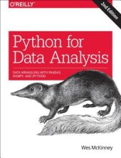 book Python for Data Analysis: Data Wrangling with Pandas, Numpy, and Ipython