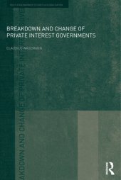 book Breakdown and Change of Private Interest Governments