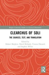 book Clearchus of Soli: Text, Translation, and Discussion