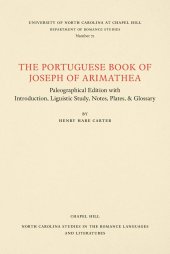 book The Portuguese Book of Joseph of Arimathaea