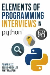 book Elements of Programming Interviews in Python: The Insiders’ Guide