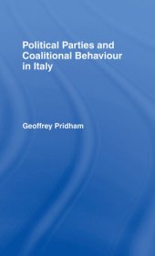 book Political Parties and Coalitional Behaviour in Italy